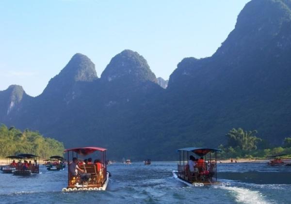 漓江竹筏漂流 2013漓江竹筏漂流价格/注意事项