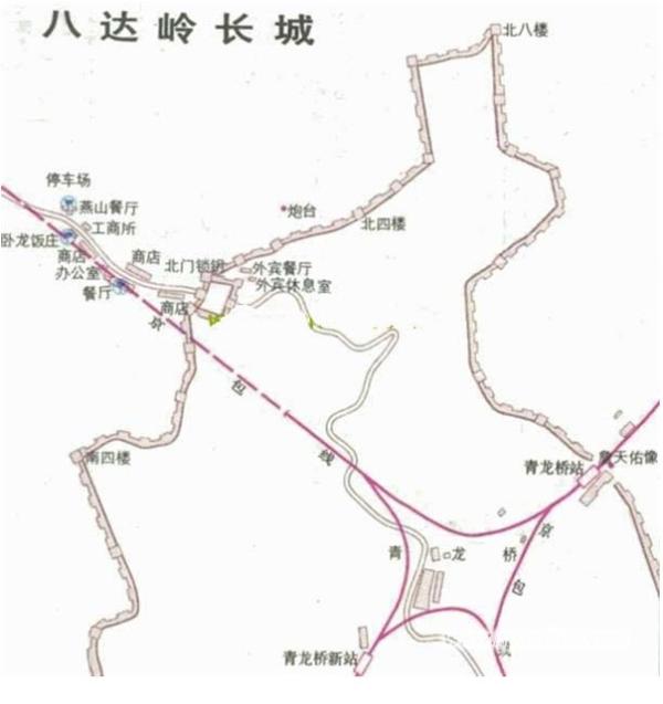 北京八达岭长城怎么走 八达岭长城简介/地图/图片