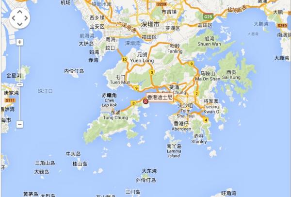 香港迪士尼乐园地图香港迪士尼旅游地图香港迪士尼景点分布图-途家网