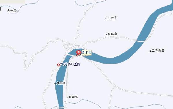 2013赤水河地图 赤水河旅游地图 赤水河旅游景点地图