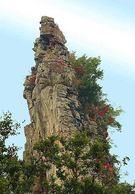 巫山神女峰