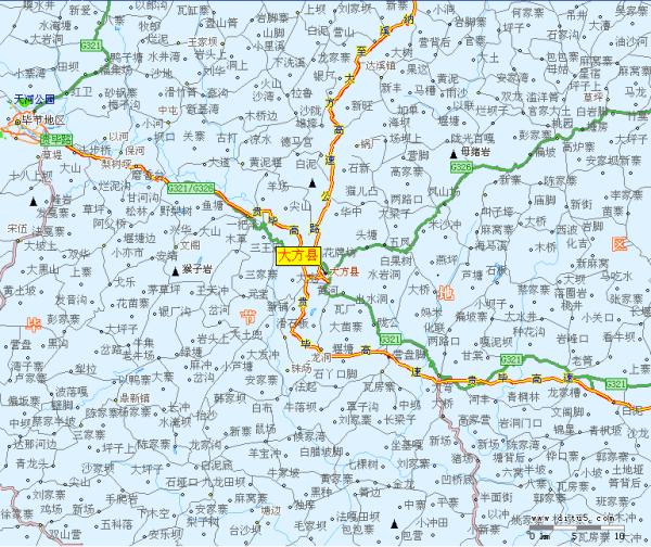 从下面的地图中我们可以看出毕节大方县位于贵州省毕节地区.