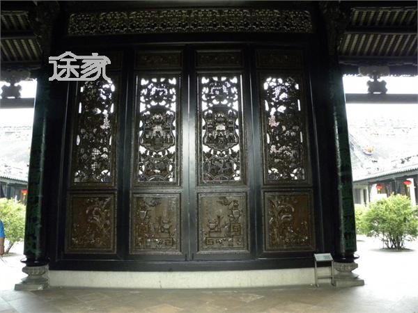 广州陈家祠图片:陈家祠木雕屏风 广州陈家祠周边住宿介绍 大多数游客