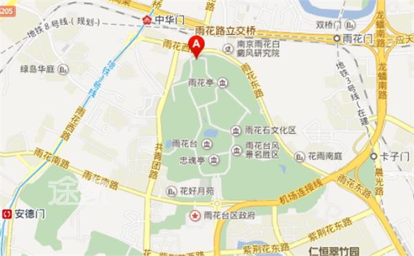 雨花台周边地图