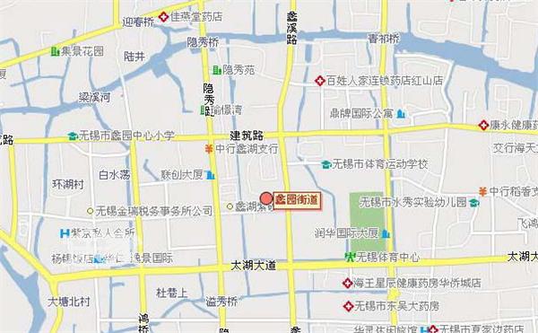 蠡园地图