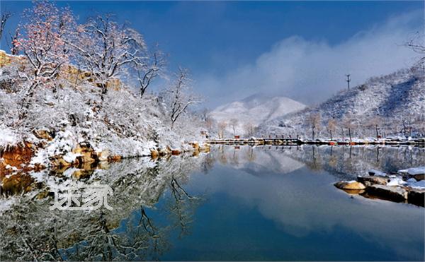 济南九如山景点介绍:九如山冬天美景