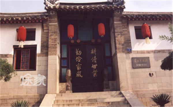 牟氏庄园图片:西中来门厅大门