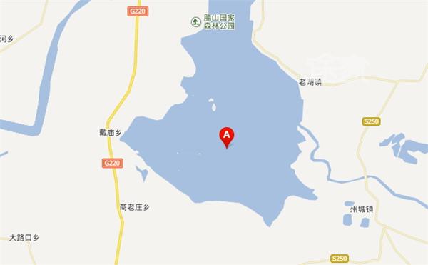 泰安旅游地图:东平湖图片