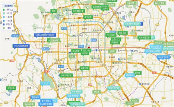 北京电子地图2014 北京市地图图片