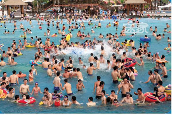 杭州乐园水公园是华东地区最大最具特色的水上乐园