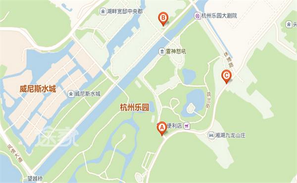 长沙柏乐园地图