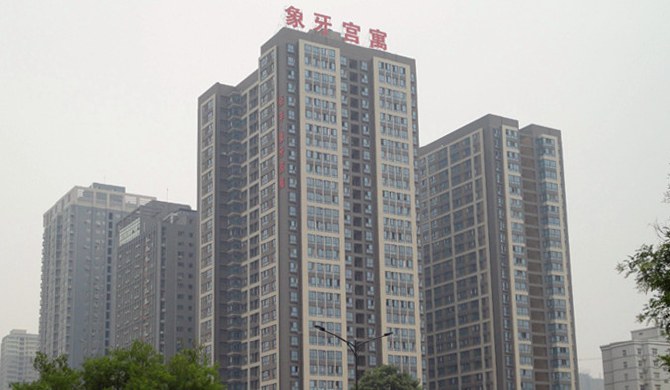 西安雁塔区西安天美连锁象牙宫寓店标准房-外景