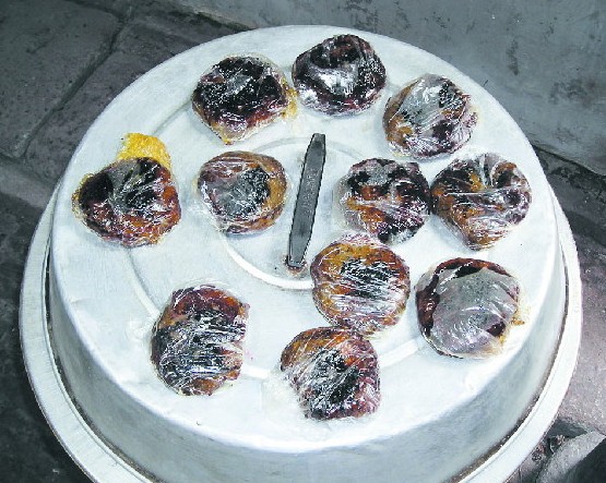 浙江西塘古镇特产:麦芽塌饼