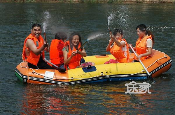 邛崃平乐古镇漂流